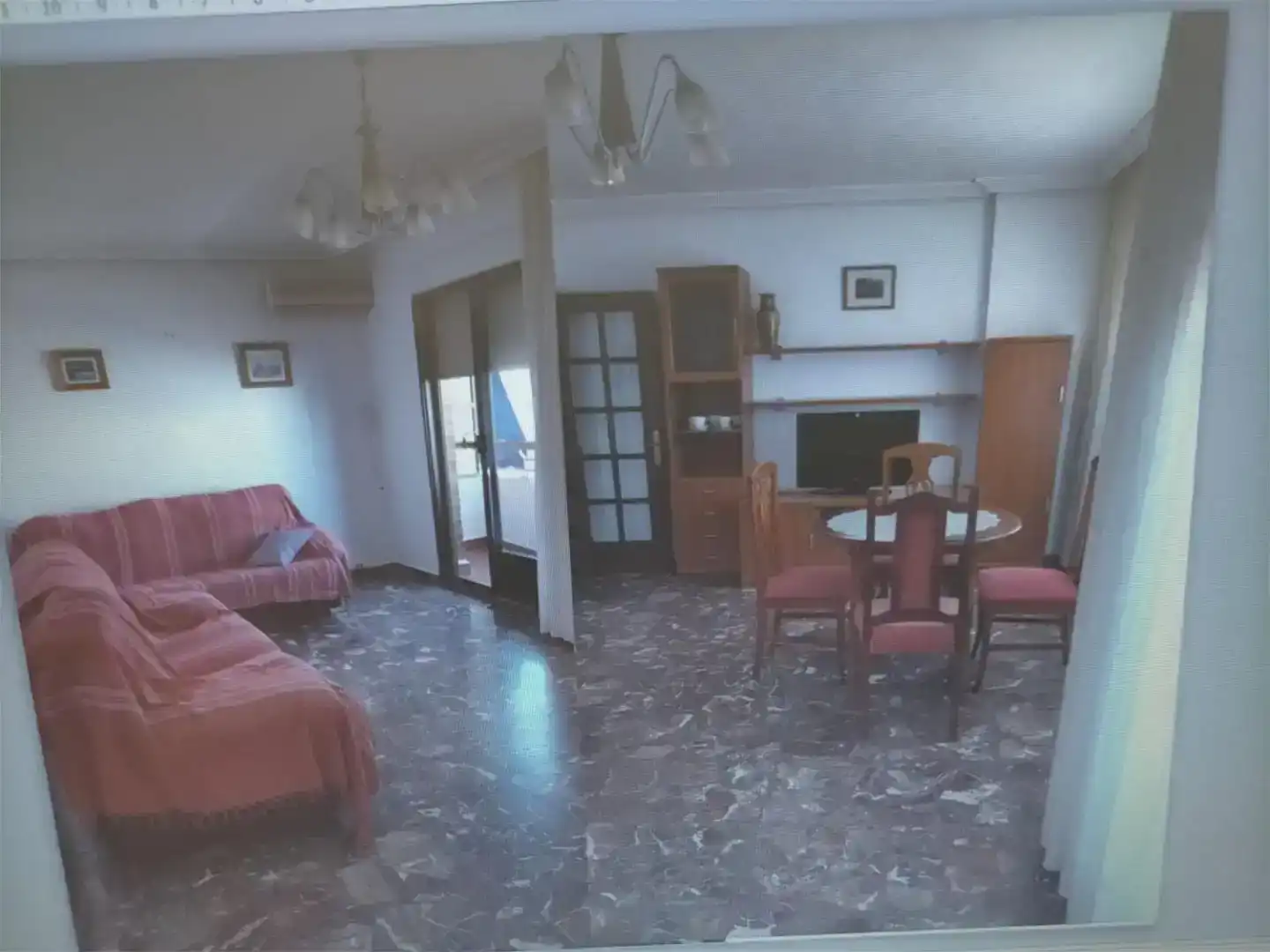 Living room of Flat for rent in Centro ciudad