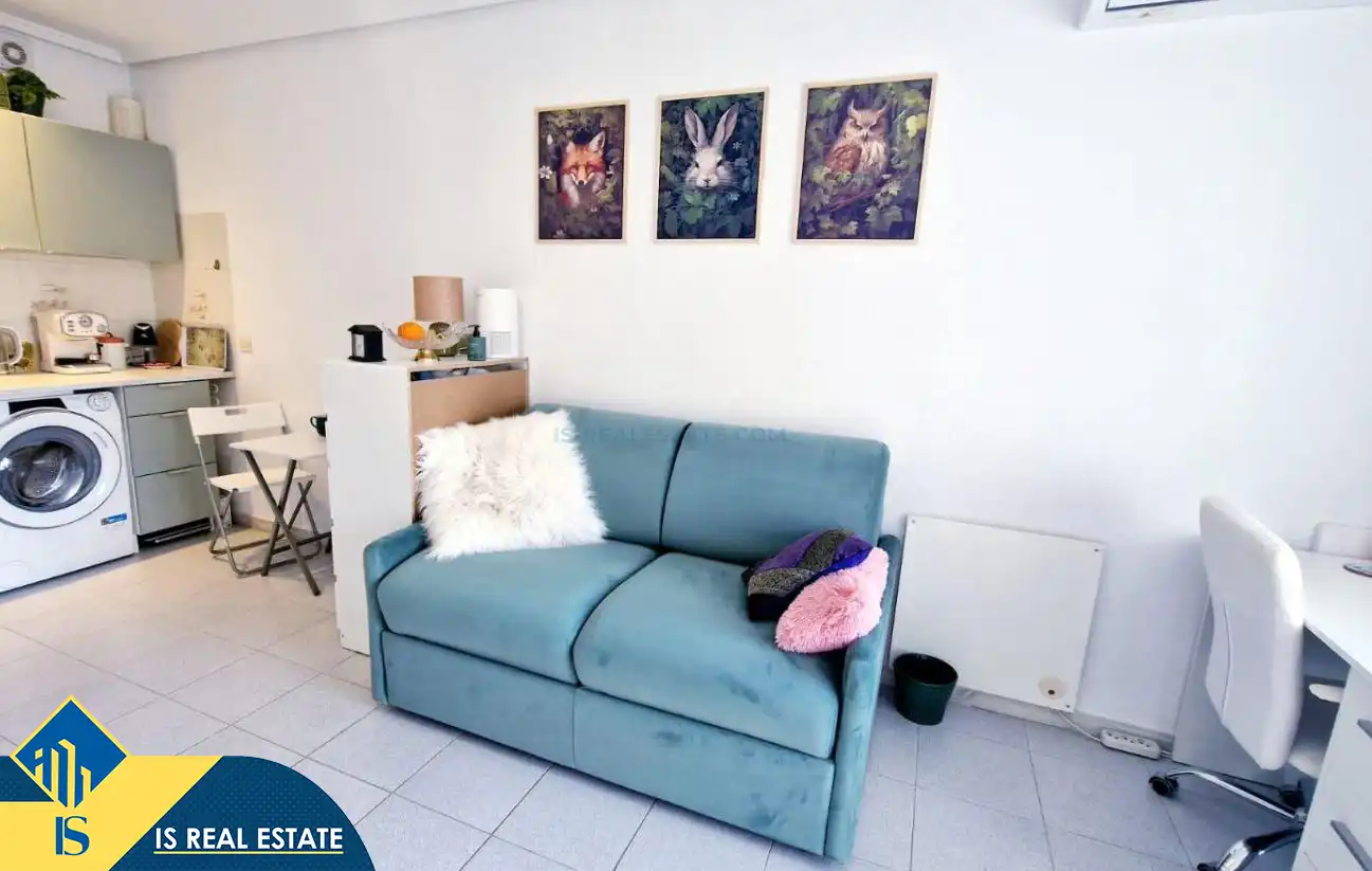 Sala d'estar de Estudi en venda en Torrevieja amb Aire condicionat, Calefacció i Terrassa