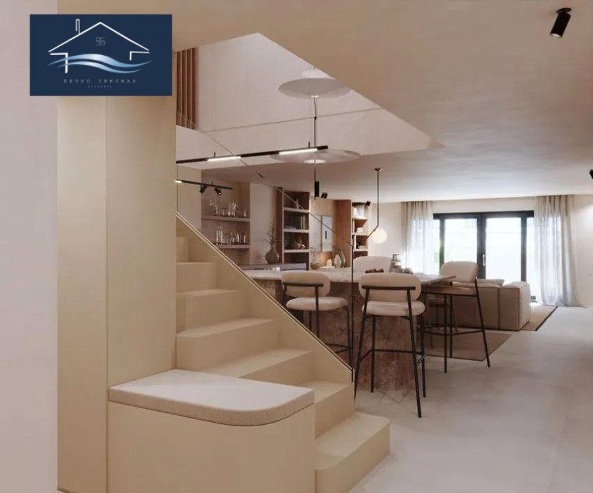 Sala d'estar de Dúplex en venda en Alicante / Alacant amb Aire condicionat, Calefacció i Parquet