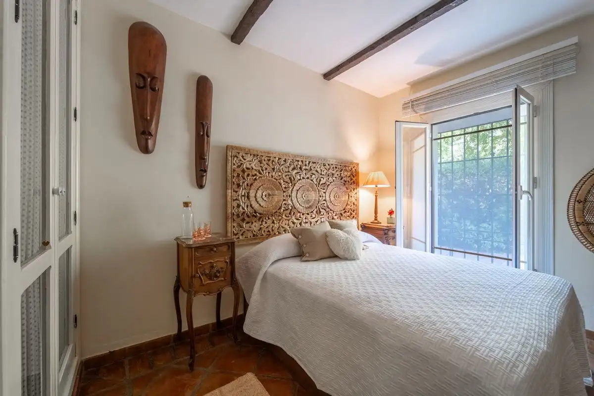 Bedroom of Houses for rent in Benahavís  with Air Conditioner, Heating and Private garden