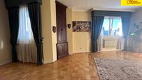 Living room of Flat for sale in Santiago de Compostela   with Heating, Parquet flooring and Storage room