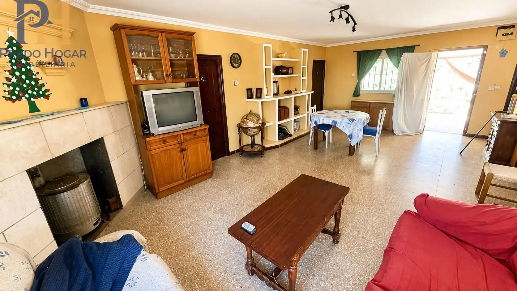 Living room of Houses for sale in Cebolla  with Private garden and Swimming Pool