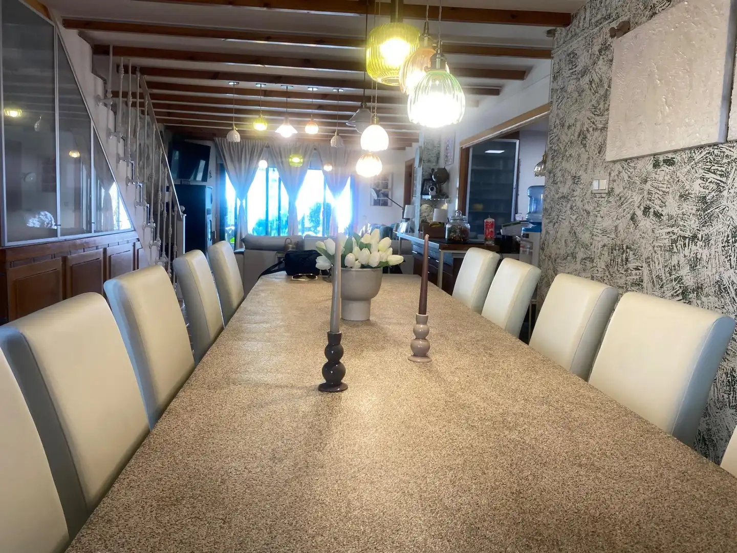 Comedor de Casa o chalet en venta en Vilagarcía de Arousa con Calefacción, Jardín privado y Parquet