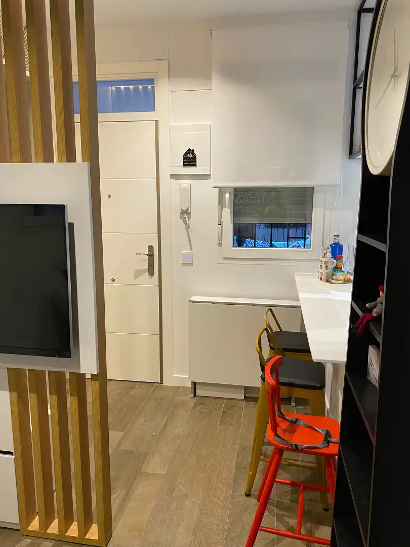 Küche von Wohnung zur Miete in Madrid mit Klimaanlage, Heizung und Möbliert