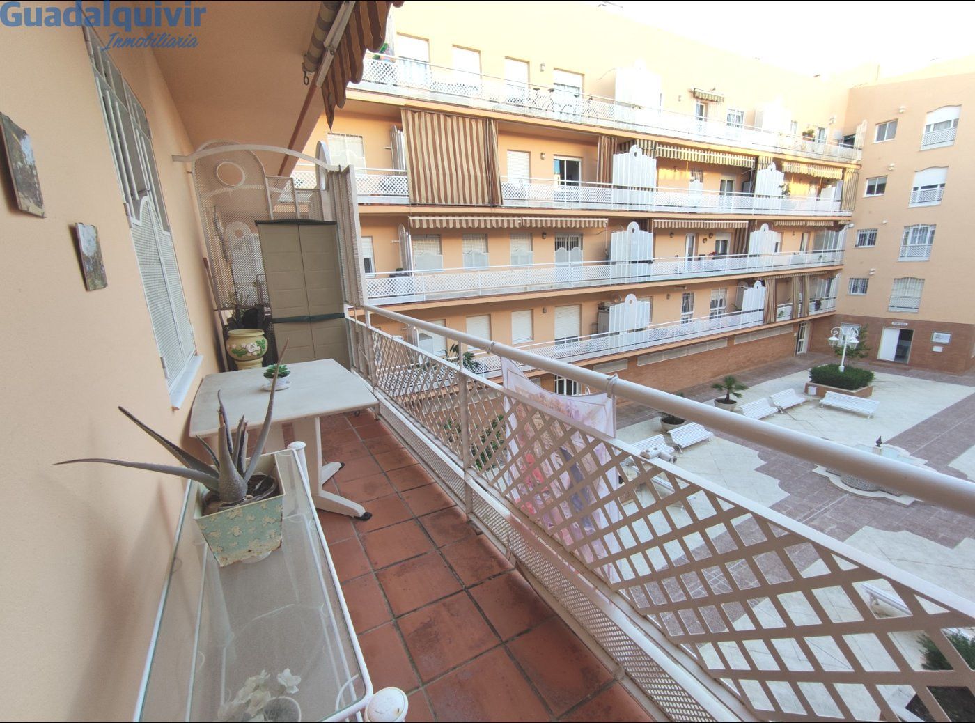 Balcony of Flat to rent in  Sevilla Capital  with Air Conditioner and Terrace