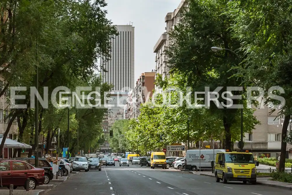 Exterior view of Flat for rent in Madrid  with Air Conditioner, Heating and Furnished
