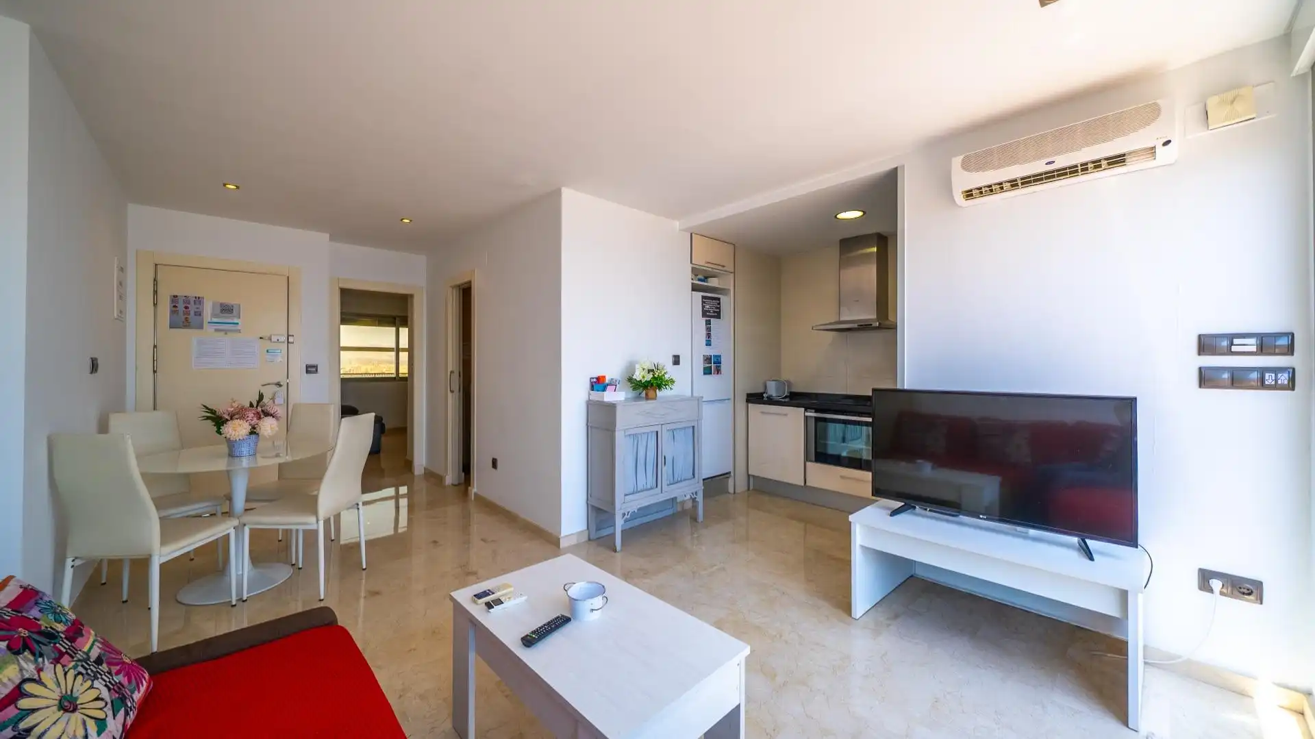 Living room of Attic for sale in Alicante / Alacant  with Air Conditioner, Heating and Terrace