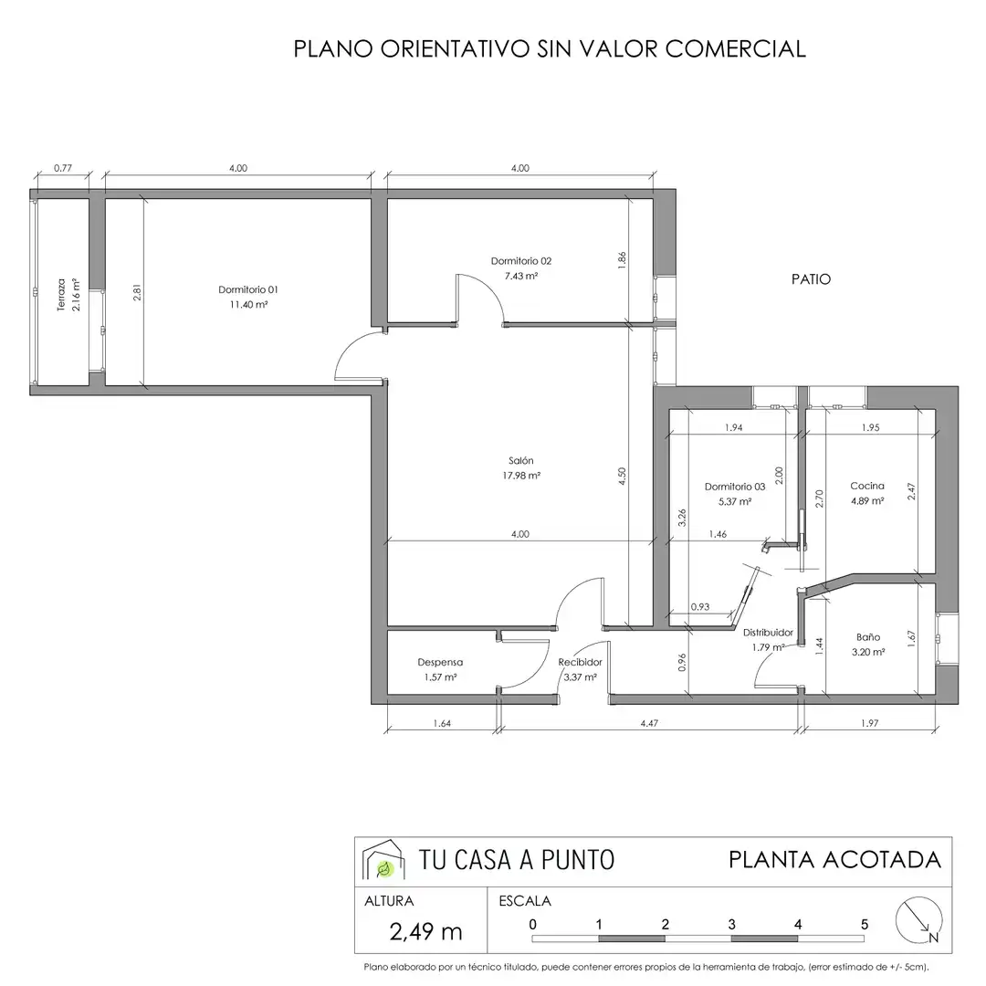Piso en venta en Madrid con Aire acondicionado, Calefacción y Terraza