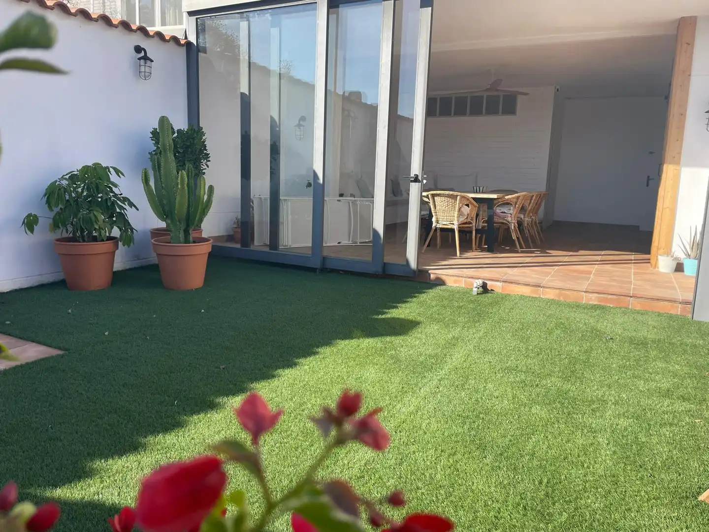 Terrassa de Casa adosada en venda en La Nou de Gaià amb Jardí privat, Terrassa i Piscina