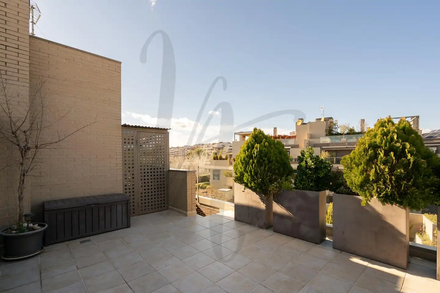 Terraza de Ático en venta en San Sebastián de los Reyes con Aire acondicionado, Calefacción y Terraza
