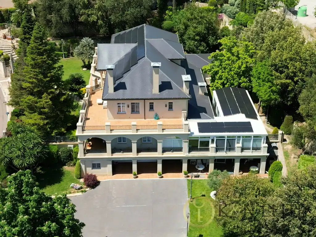Vista exterior de Casa o xalet en venda en Cocentaina amb Aire condicionat, Calefacció i Jardí privat