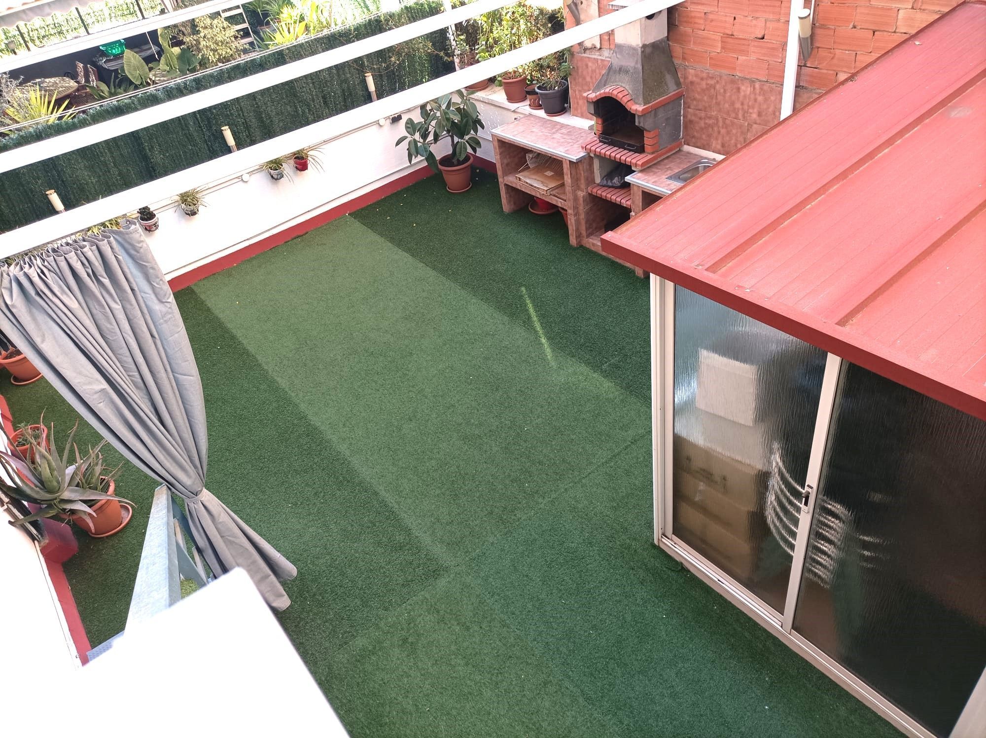 Terrace of Flat for sale in Badalona  with Air Conditioner, Heating and Terrace