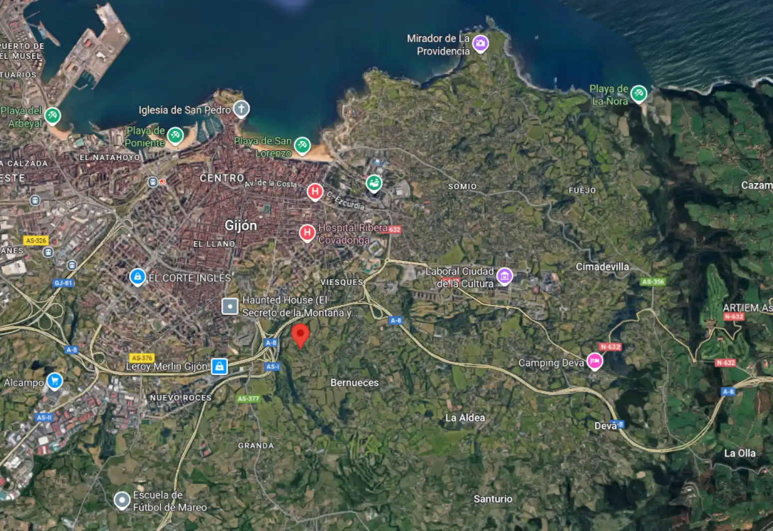 Terreno rústico en venta en Gijón - CM DE LA CORIA A SANTURIO
