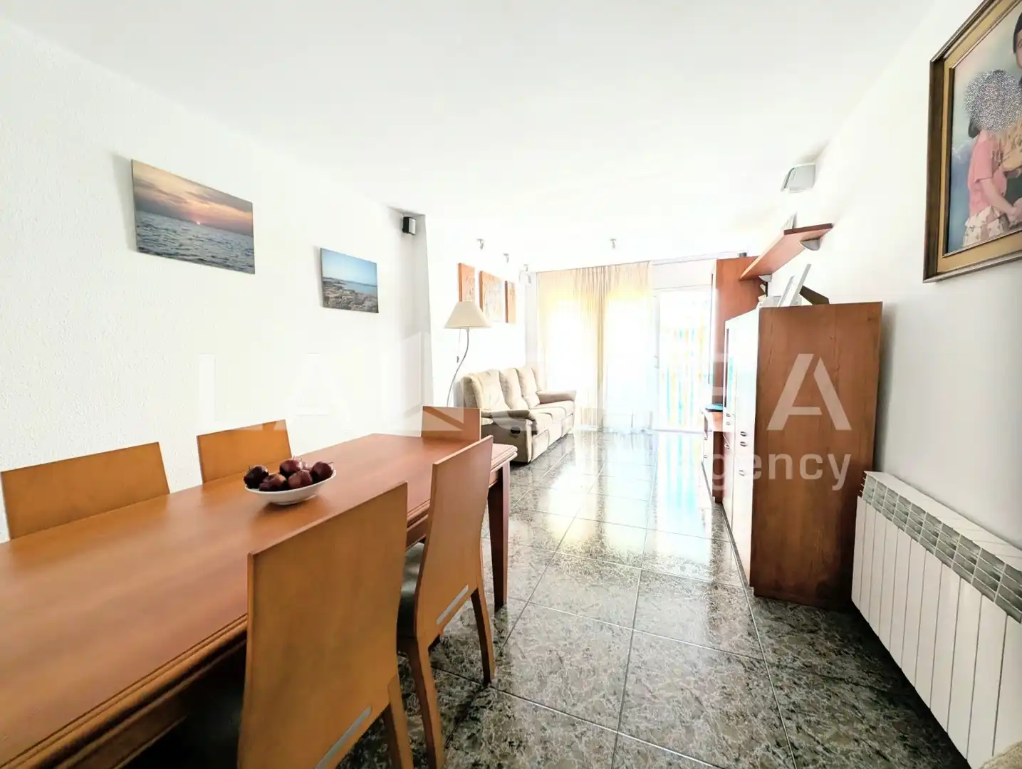 Living room of Attic for sale in Santa Coloma de Gramenet  with Heating, Terrace and Balcony