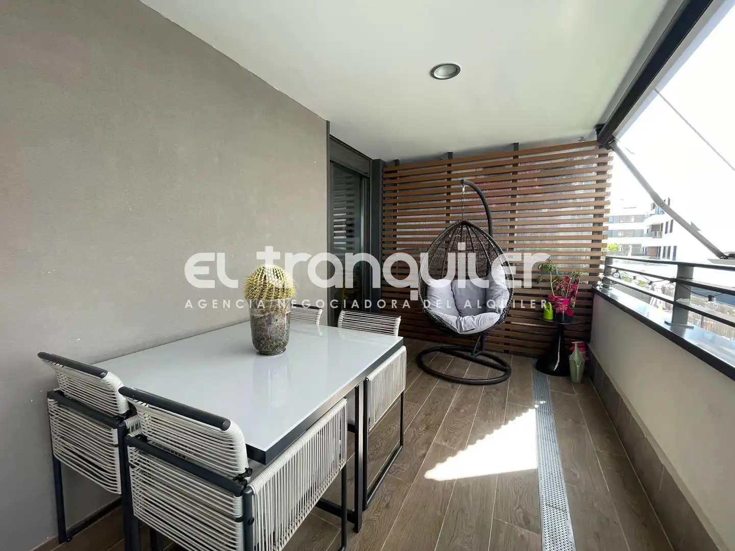 Terrasse von Wohnung zur Miete in Las Rozas de Madrid mit Klimaanlage, Terrasse und Schwimmbad