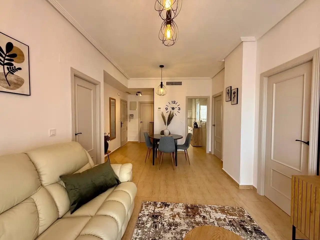 Sala de estar de Apartamento en venta en Guardamar del Segura con Aire acondicionado, Jardín privado y Terraza