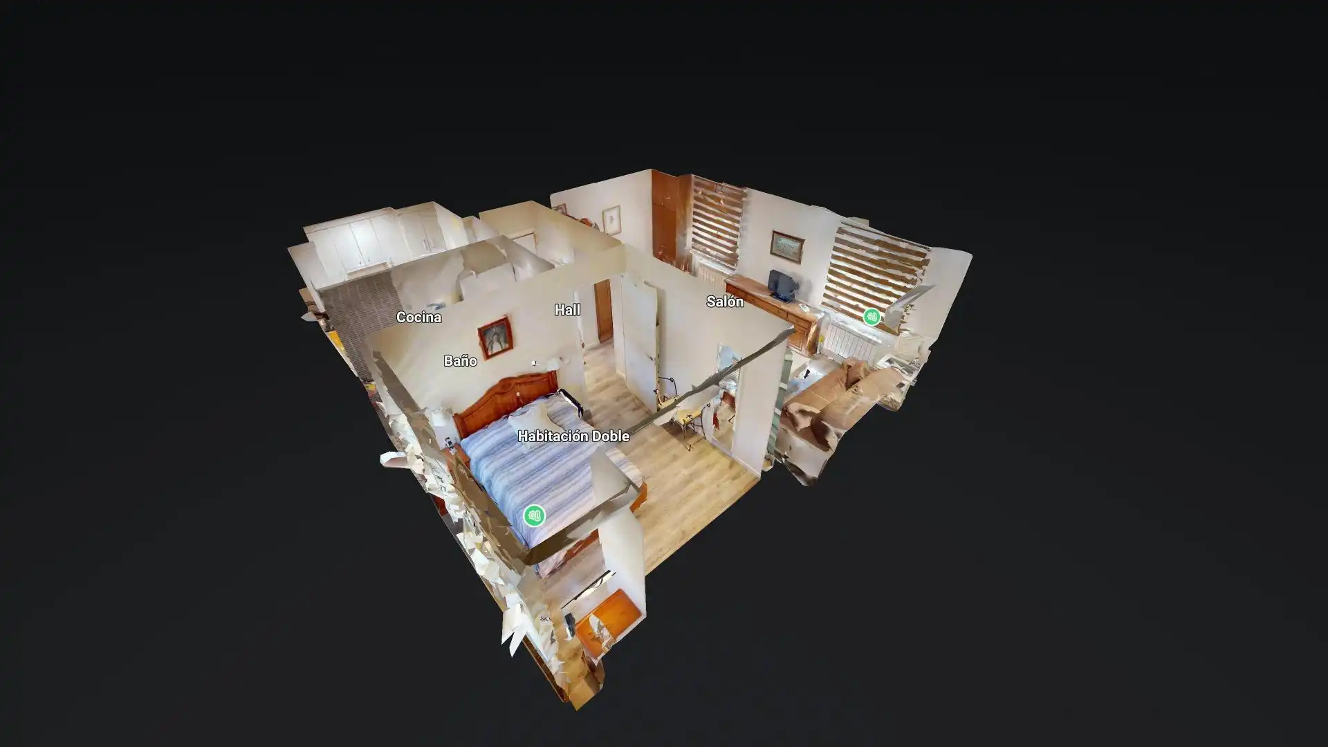 Wohnung zum Verkauf in Madrid mit Klimaanlage, Heizung und Möbliert