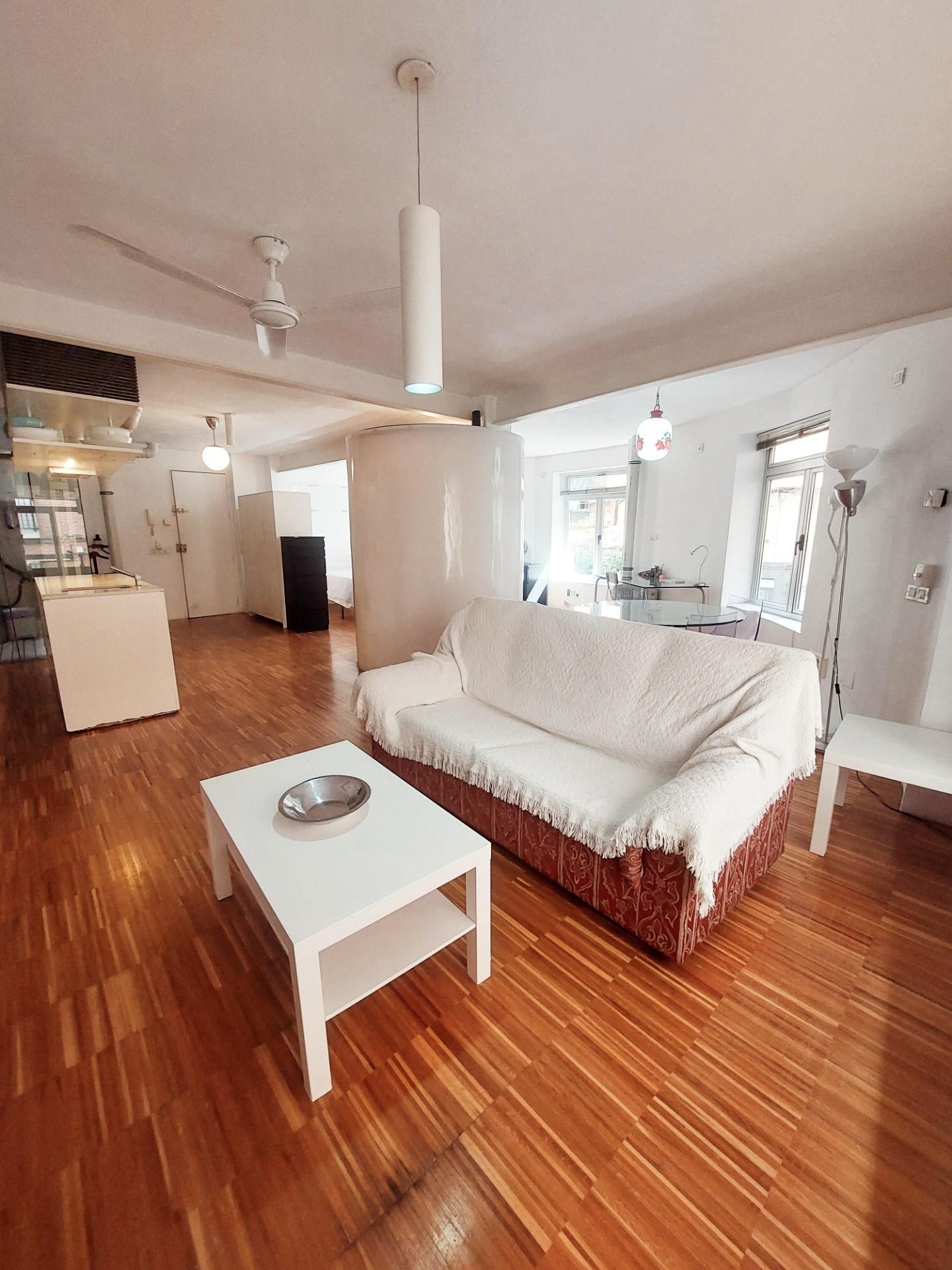 Living room of Loft for sale in  Murcia Capital  with Heating, Parquet flooring and Storage room