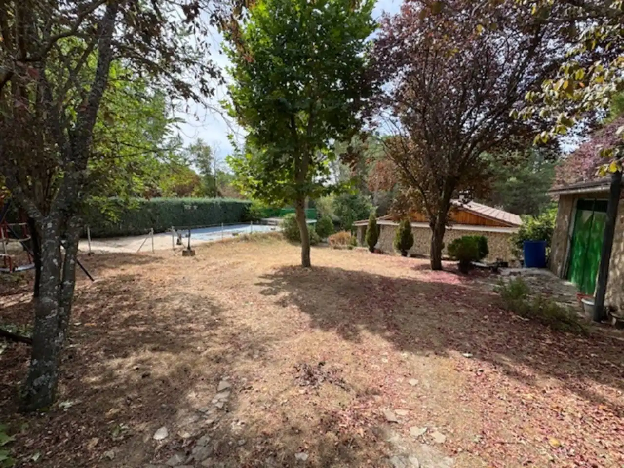 Jardín de Casa o chalet en venta en Villavieja del Lozoya con Calefacción, Terraza y Piscina