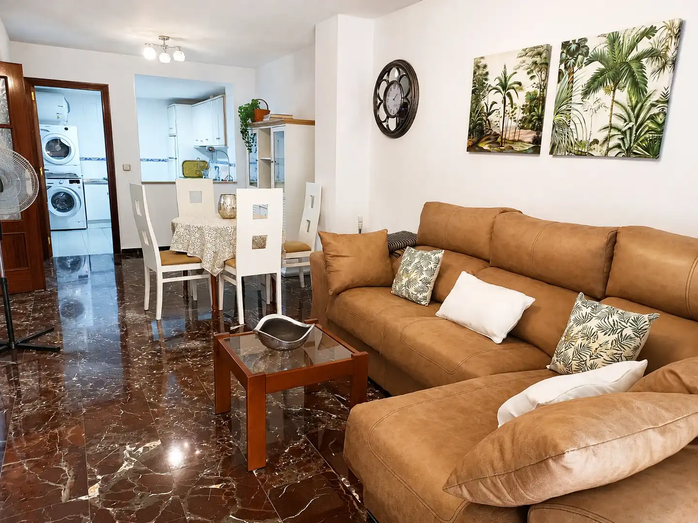 Living room of Flat for rent in Úbeda  with Air Conditioner, Furnished and Oven