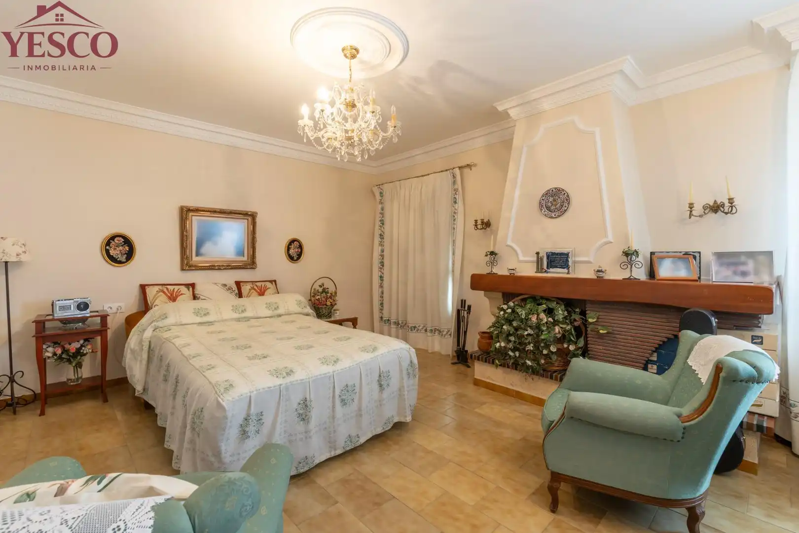 Sala de estar de Casa adosada en venta en Víznar con Jardín privado, Terraza y Piscina