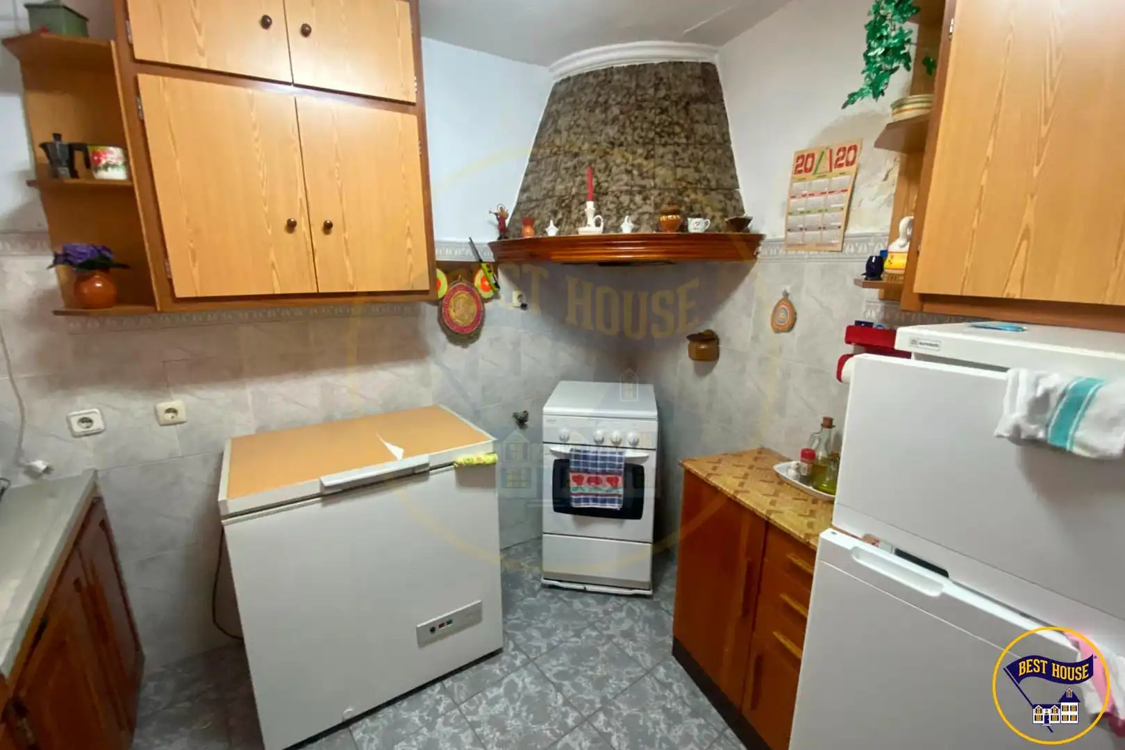 Cocina de Finca rústica en venta en Villar del Humo con Amueblado