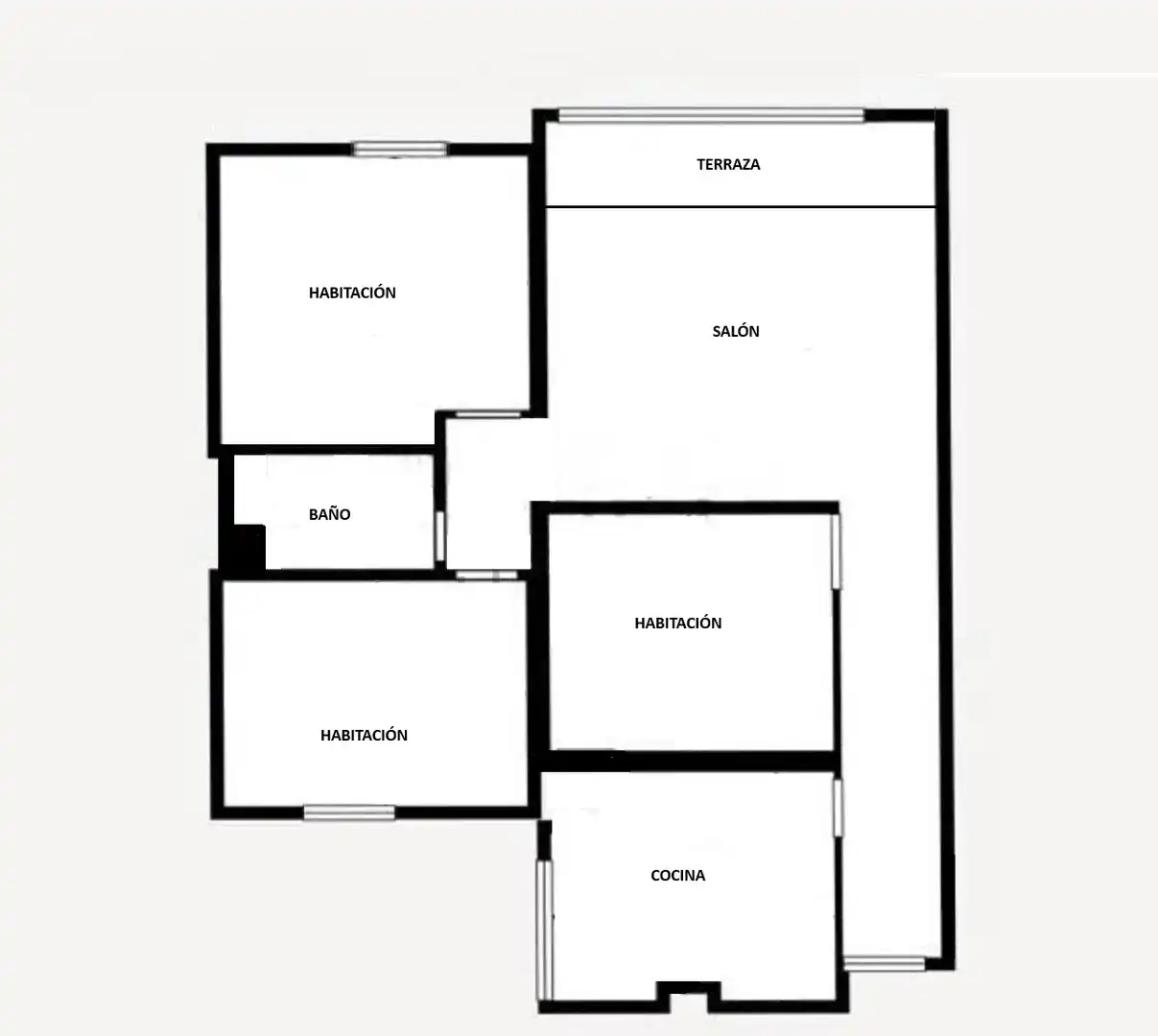 Piso en venta en Málaga con Aire acondicionado y Amueblado