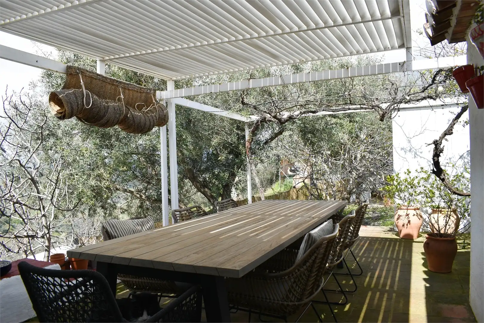 Terrassa de Casa o xalet en venda en Arenas amb Aire condicionat, Jardí privat i Terrassa