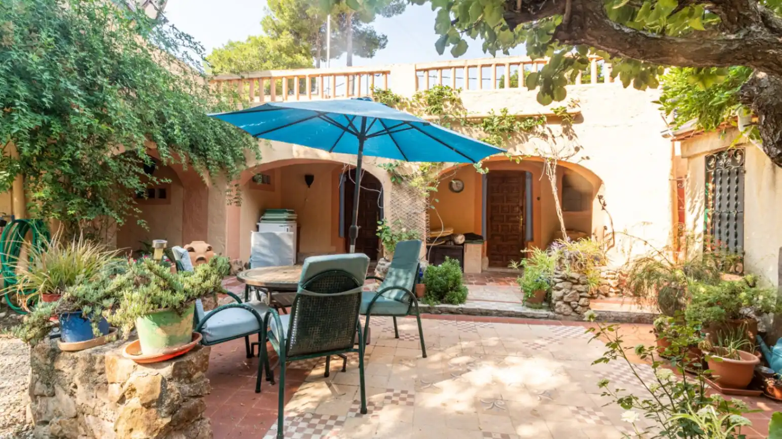 Garden of Houses for sale in Jávea / Xàbia  with Air Conditioner, Heating and Private garden