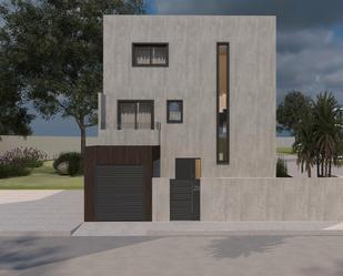 Exterior view of Single-family semi-detached for sale in Paracuellos de Jarama