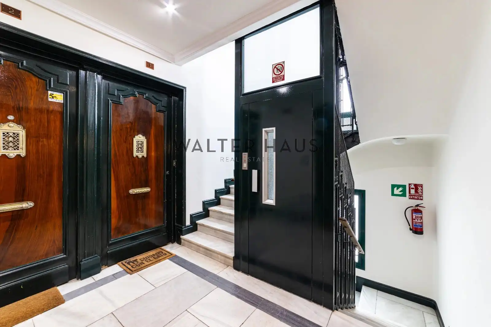 Wohnung zur Miete in Madrid mit Klimaanlage, Heizung und Ofen