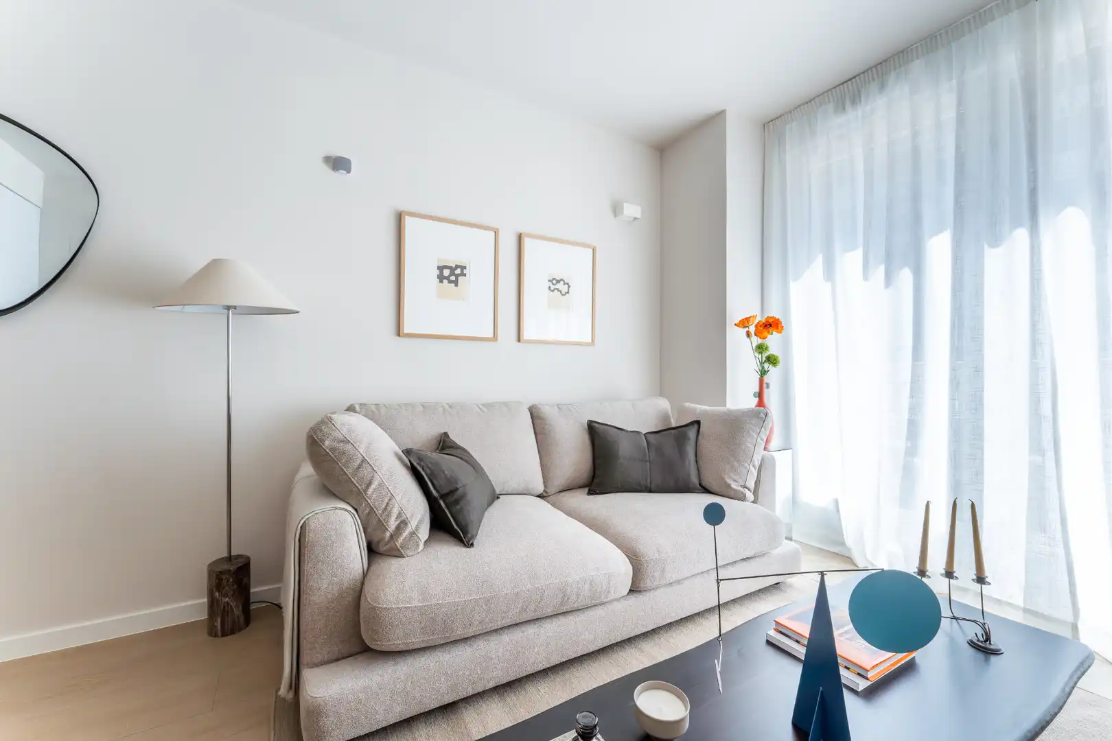 Sala d'estar de Pis en venda en Madrid amb Aire condicionat, Terrassa i Traster