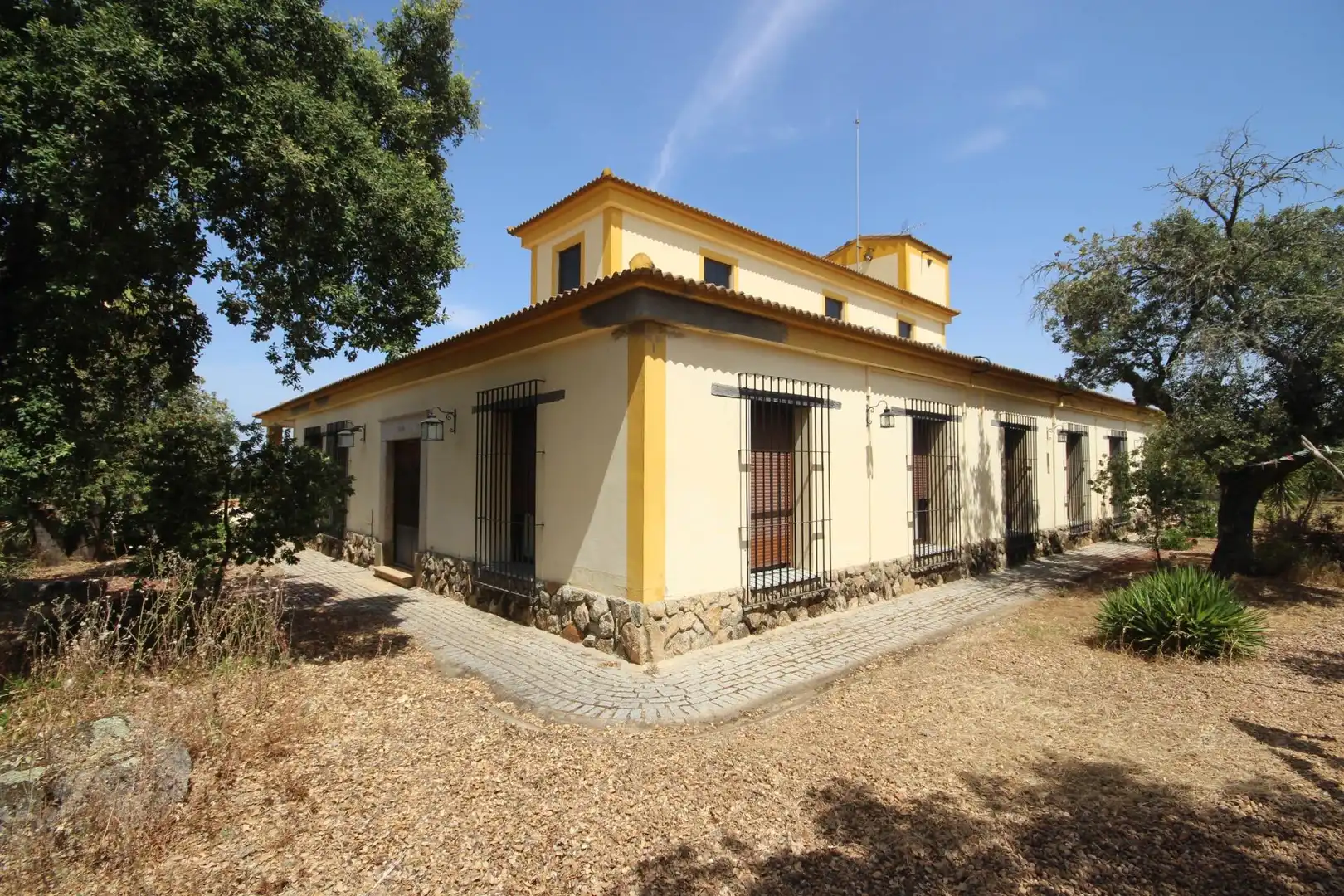 Vista exterior de Finca rústica en venta en Alcuéscar con Aire acondicionado