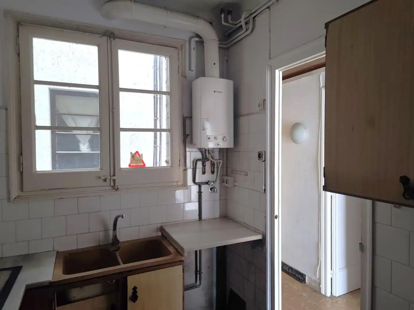 Kitchen of Flat for sale in Barcelona  with Heating