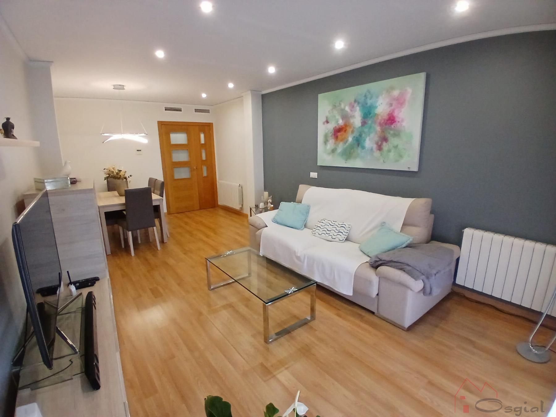 Living room of Duplex for sale in Alcàsser  with Terrace, Storage room and Balcony