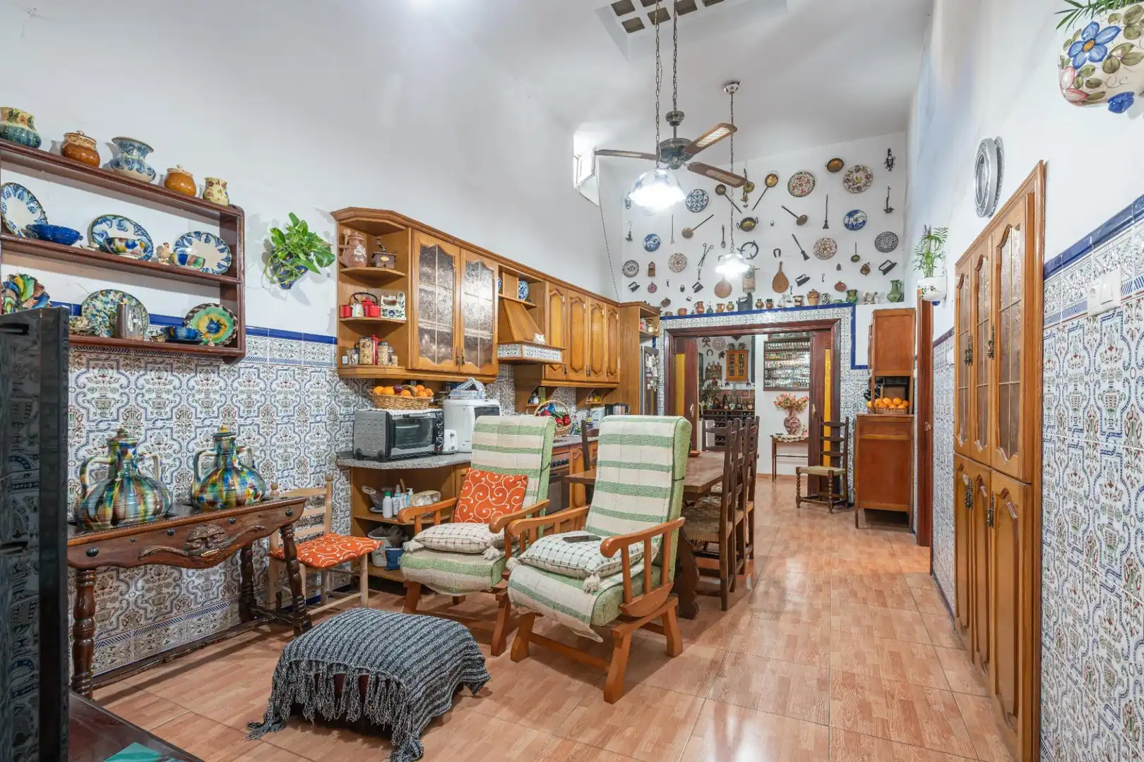 Kitchen of Houses for sale in Almería  with Terrace, Storage room and Balcony