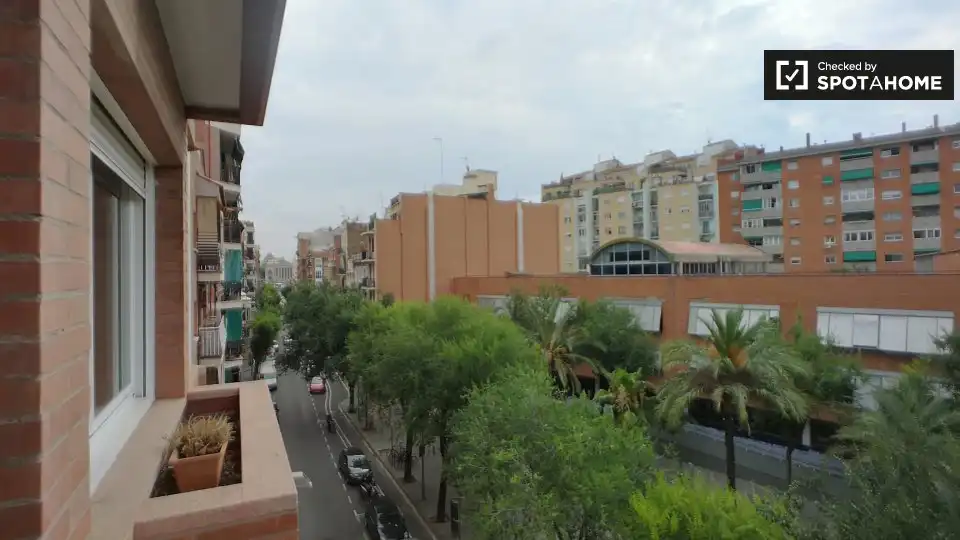 Vista exterior de Piso para compartir en Barcelona con Aire acondicionado, Calefacción y Amueblado