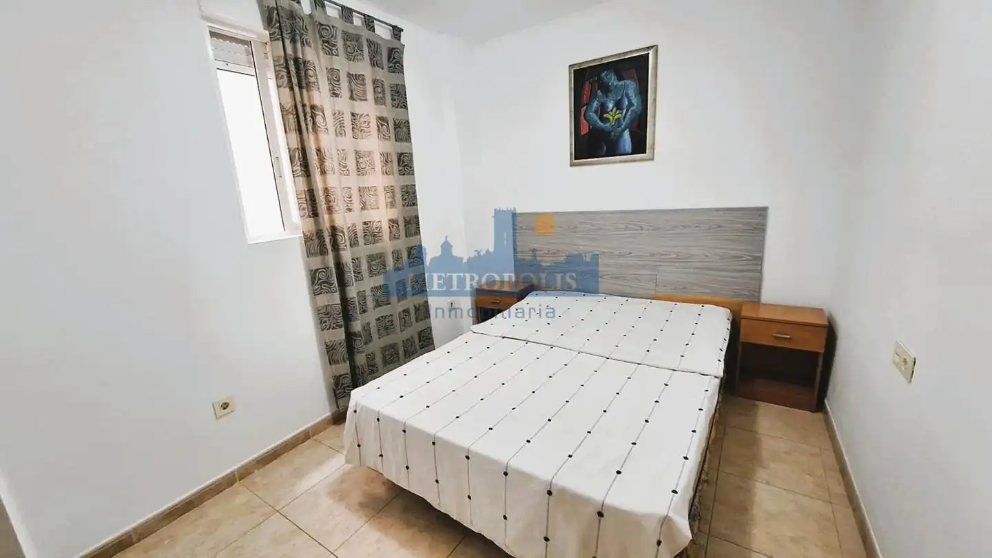 Bedroom of Flat for rent in Burriana / Borriana  with Furnished