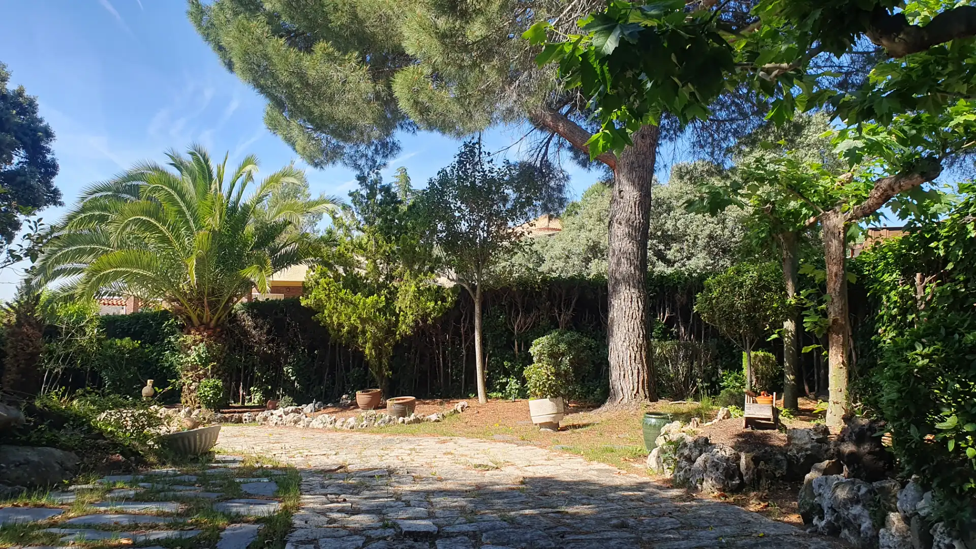 Jardí de Casa o xalet en venda en Valdemorillo amb Calefacció, Jardí privat i Terrassa