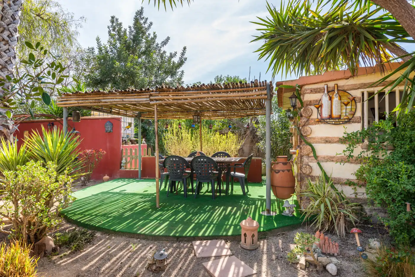 Terraza de Casa o chalet en venta en Daya Nueva con Aire acondicionado, Jardín privado y Piscina