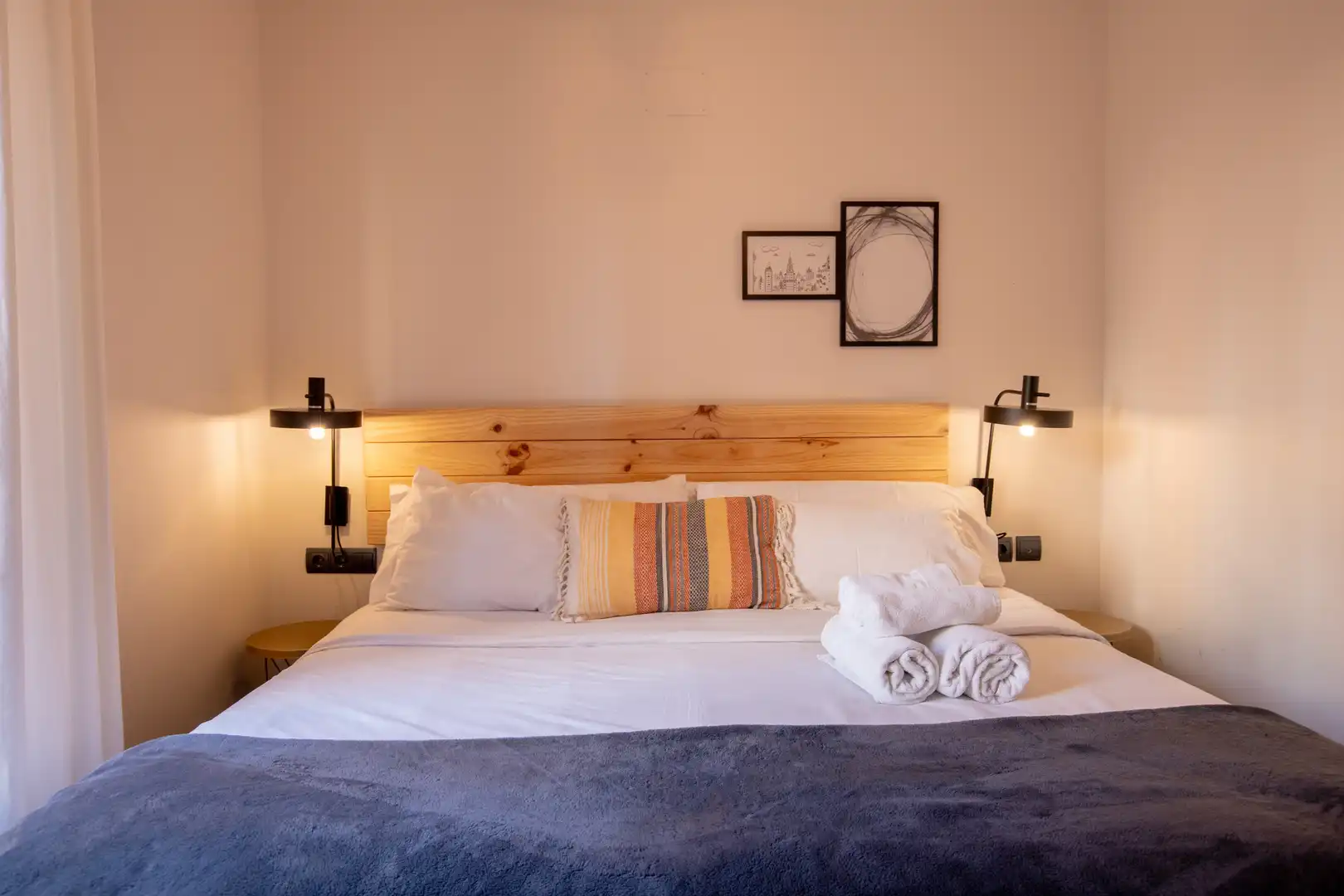 Habitación de Piso de alquiler en Madrid con Aire acondicionado, Calefacción y Amueblado