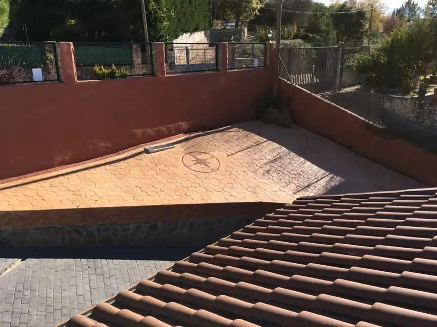 Terrassa de Casa o xalet en venda en Venturada amb Aire condicionat, Calefacció i Jardí privat