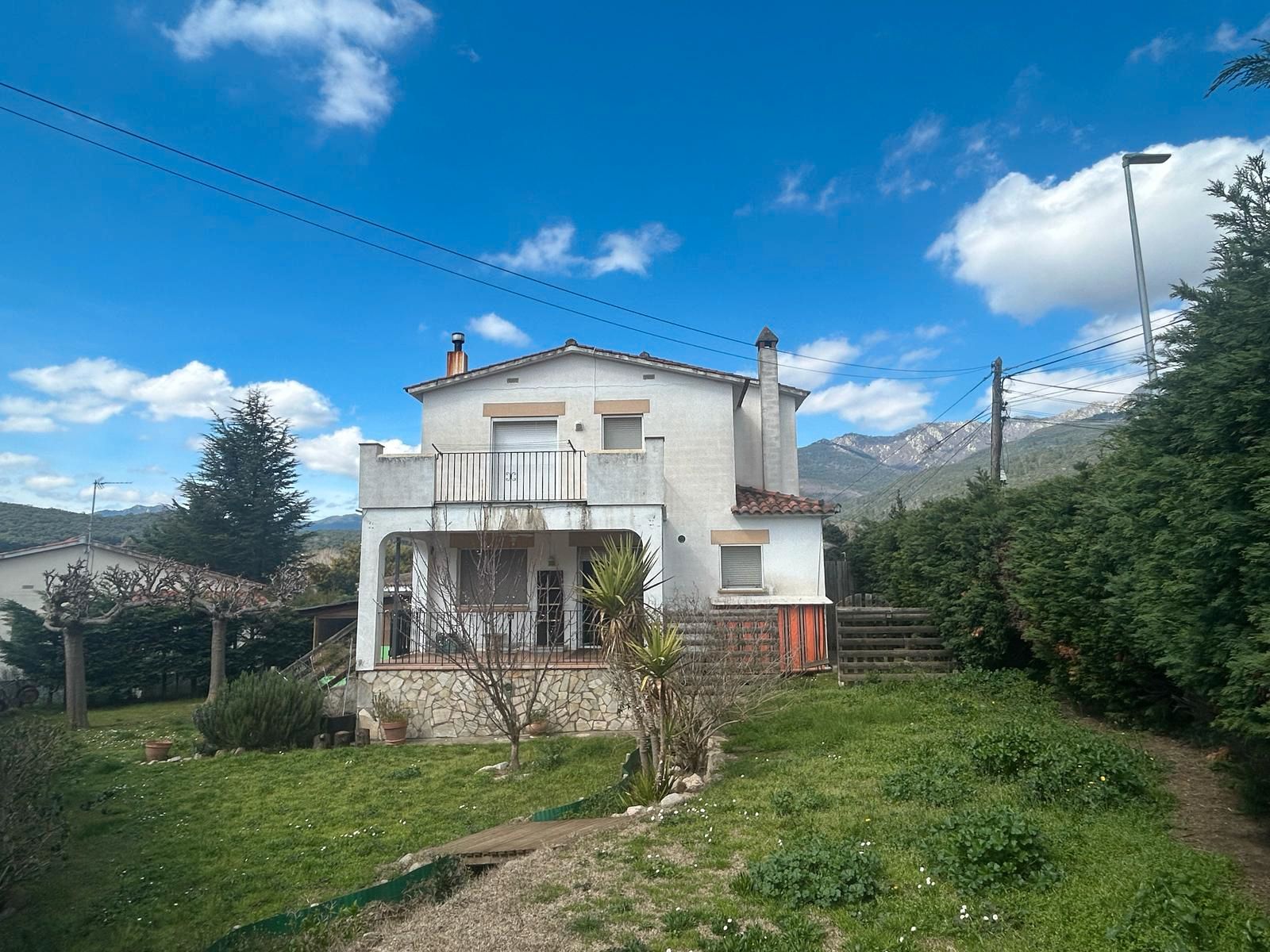 Exterior view of House or chalet for sale in Maçanet de Cabrenys  with Private garden, Terrace and Internet