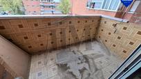 Balcony of Flat for sale in  Madrid Capital  with Air Conditioner, Heating and Parquet flooring