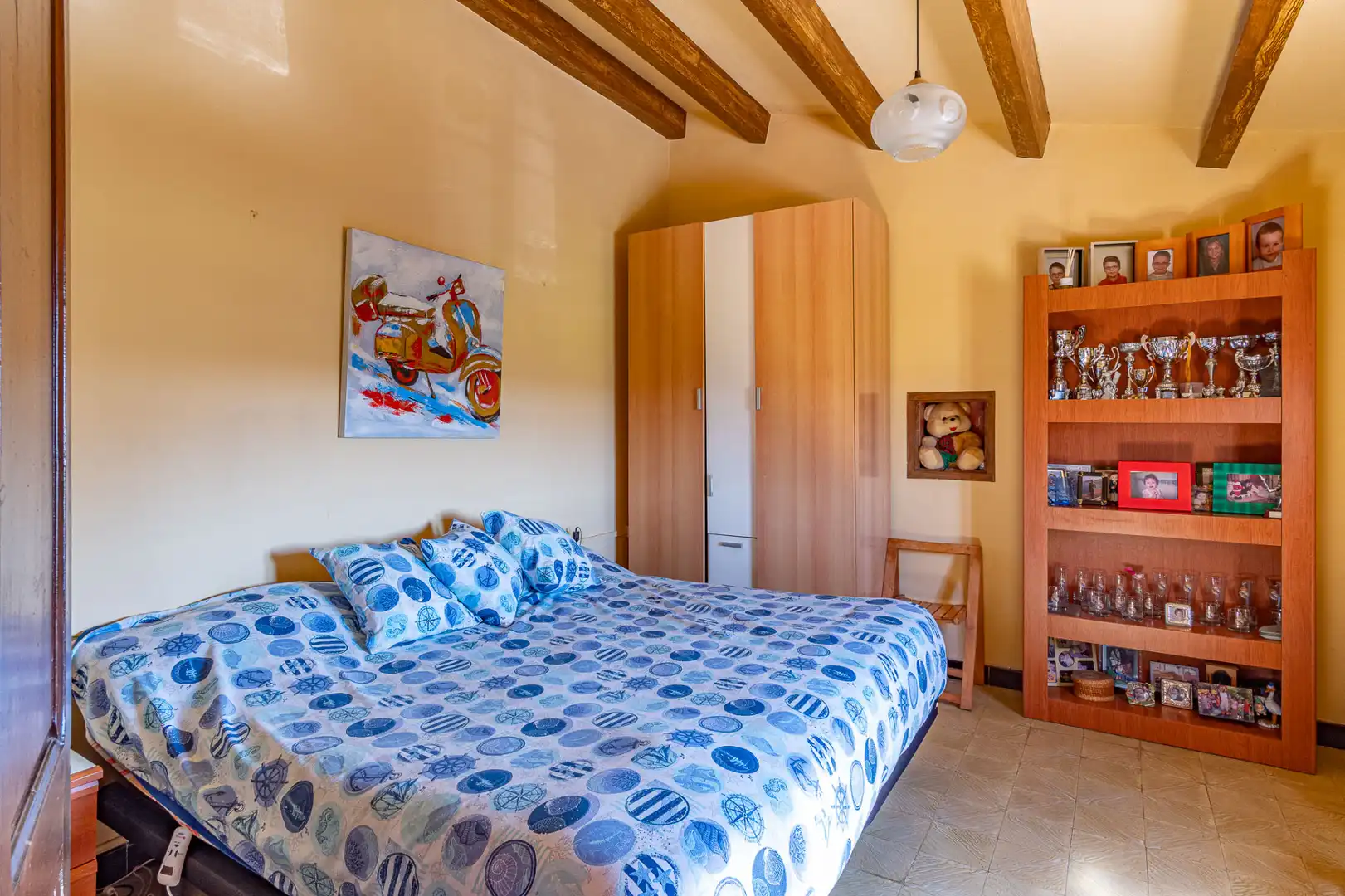 Habitación de Casa o chalet en venta en Verges con Aire acondicionado, Jardín privado y Piscina
