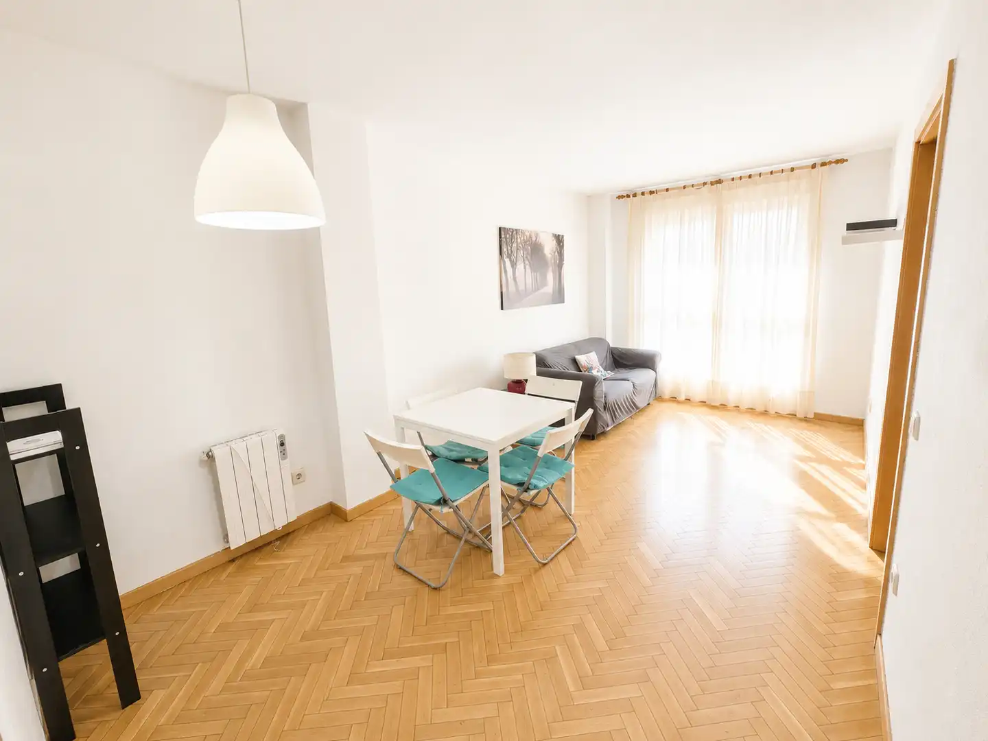 Sala de estar de Apartamento en venta en Barajas