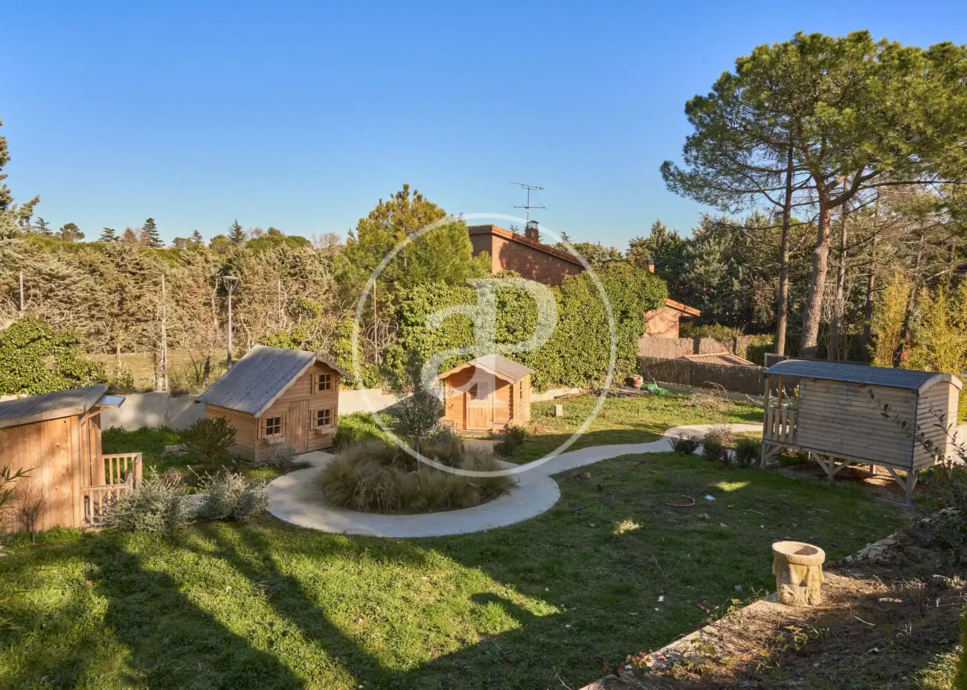 Jardí de Casa o xalet en venda en Boadilla del Monte amb Aire condicionat, Calefacció i Jardí privat