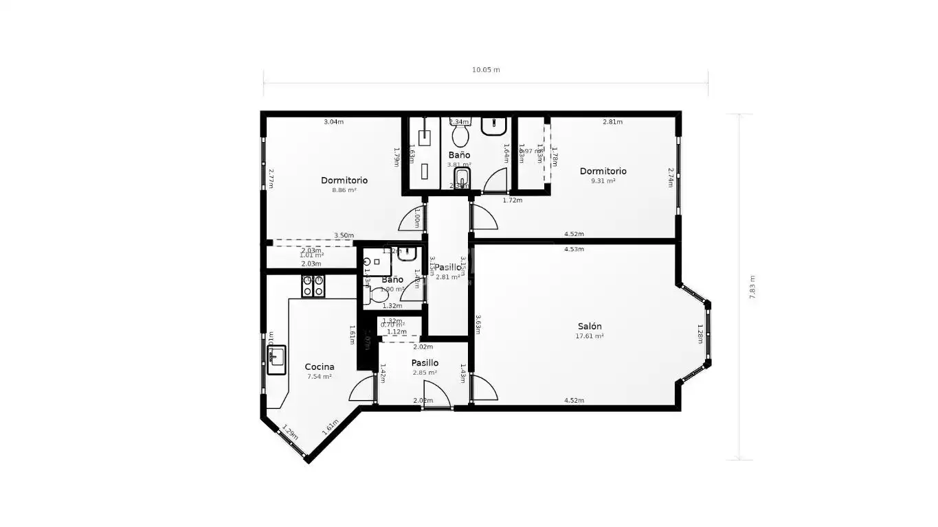 Piso en venta en Madrid con Aire acondicionado, Calefacción y Parquet