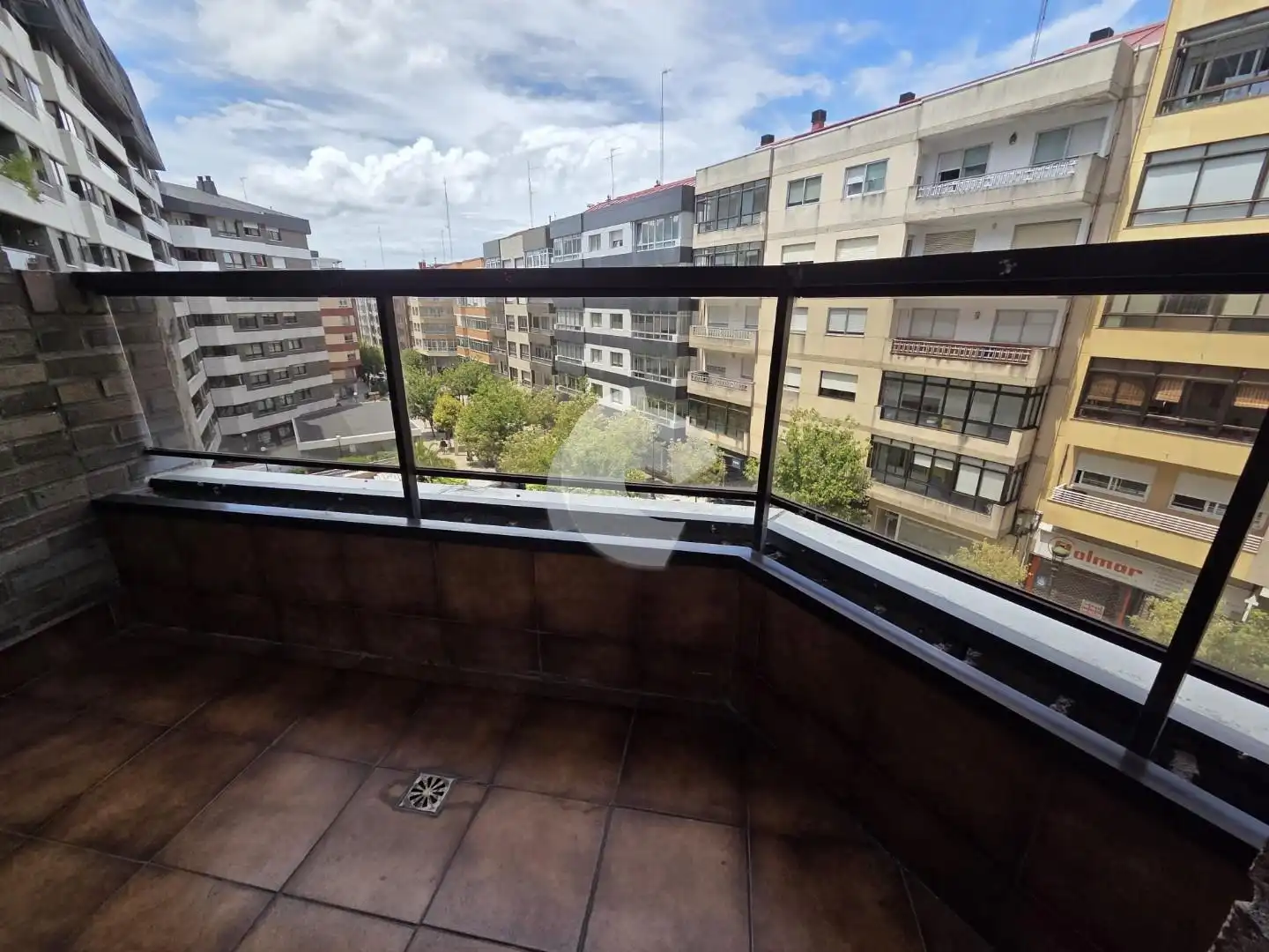 Balcony of Flat for rent in Vigo   with Heating, Terrace and Swimming Pool