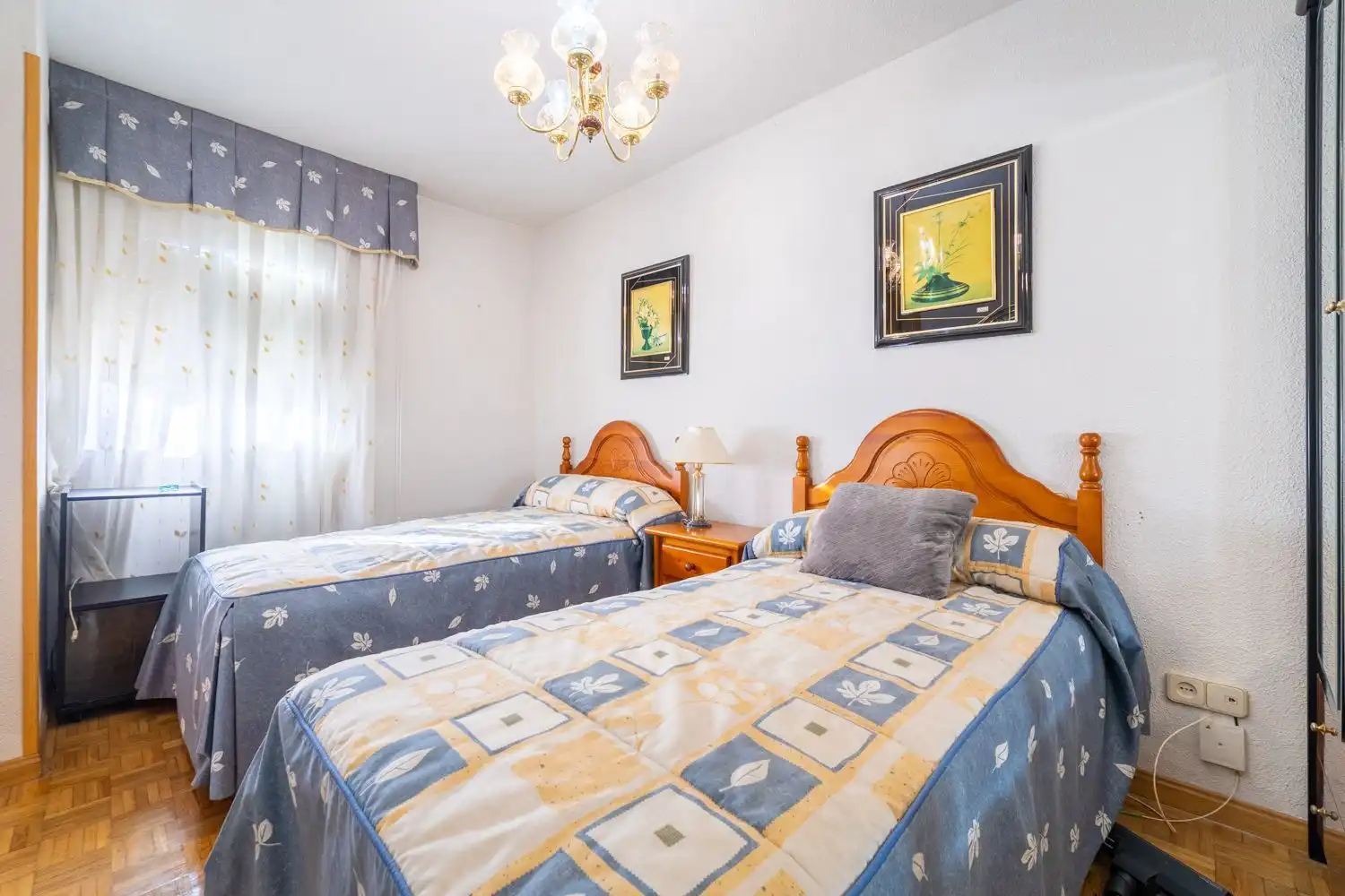 Bedroom of Flat for sale in Madrid  with Heating and Terrace